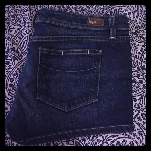 2 pairs Denim shorts Paige brand