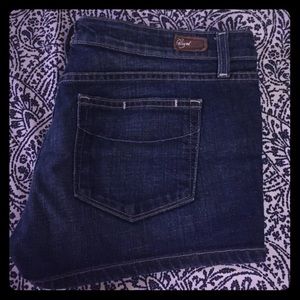 2 pairs Denim shorts Paige brand