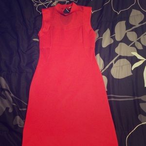 Red dress size small