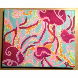 Lilly Pulitzer painting