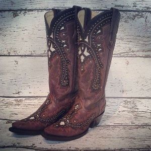 Corral Inlay Western Boots