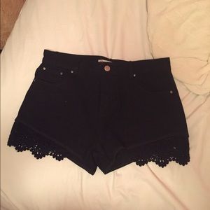 Black jean shorts. NBW!