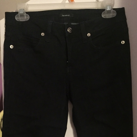 Dark navy Capri's from BEBE, size 27 - Picture 1 of 3