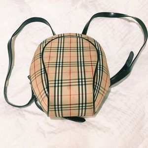 Plaid Mini Backpack