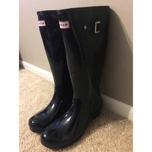 Hunter Original Tall Rain Boots -- $120 OBO