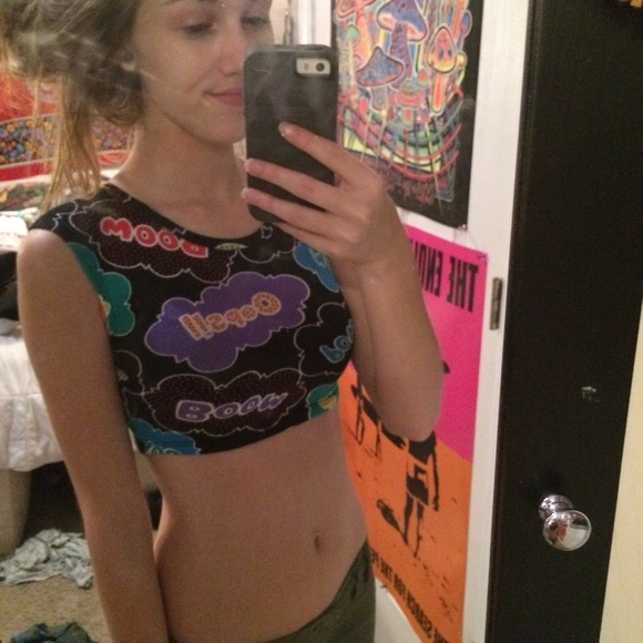 BOOM crop top!