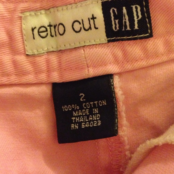 Gap Pink Retro High-Waist Shorts - Picture 3 of 3