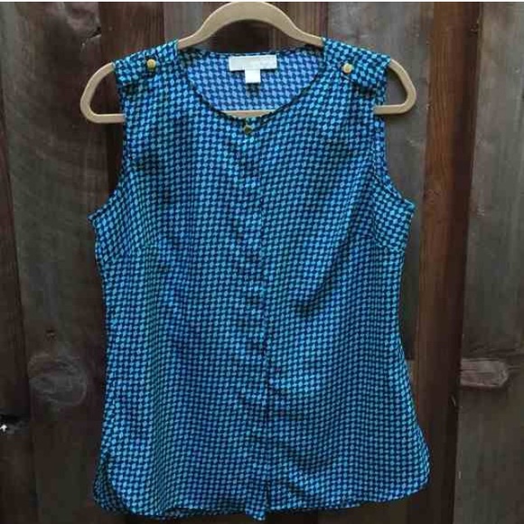 💥NEW💥 Micheals Kors Blue Classy Top