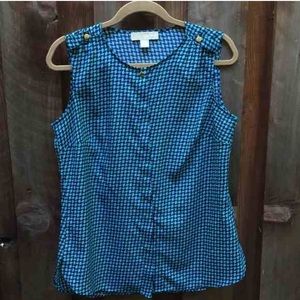 💥NEW💥 Micheals Kors Blue Classy Top