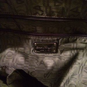 Salvatore Ferragamo Bags - Salvatore Ferragamo Black Patent "Marisa" Satchel Salvatore Ferragamo Bags - Salvatore Ferragamo Black Patent "Marisa" Satchel