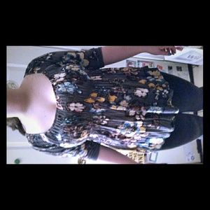 American Rag Babydoll Peasant Blouse