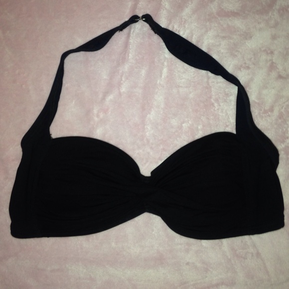 La Blanca Black Bikini Top - Picture 2 of 3