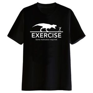 T-shirt:Exercise Kangaroo Casual Short Sleeve Tee
