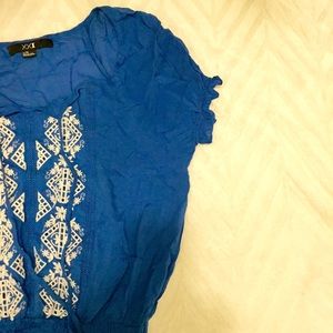 Festive Blue Top💙