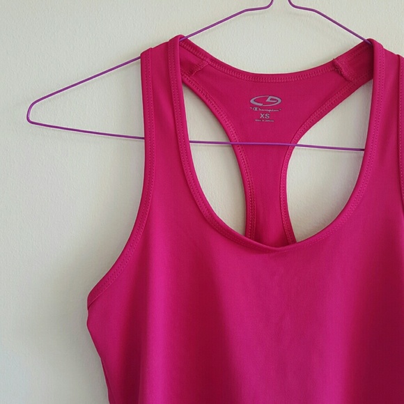 NWOT | Fitted Racerback Athletic Tank | Hot Pink