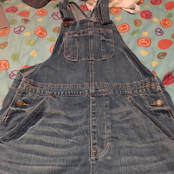 Jean jumper suit