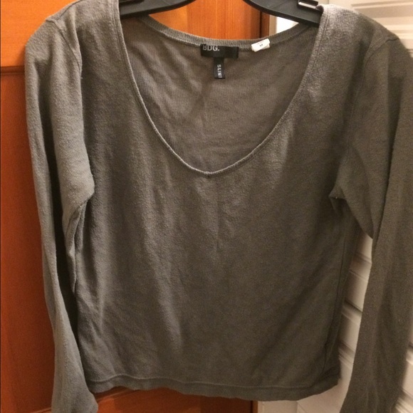 BDG gray long sleeve tee