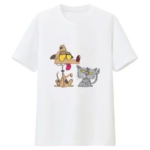 Funny T-shirt:Premium Designer Roadkill Dog & Cat