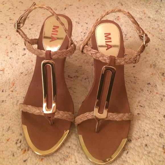 MIA Shoes - Brand New wedge heels sz 6.5