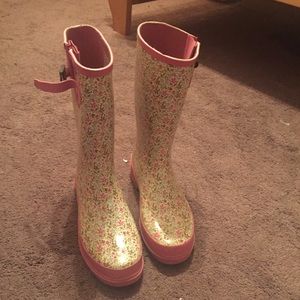 Floral Rainboots