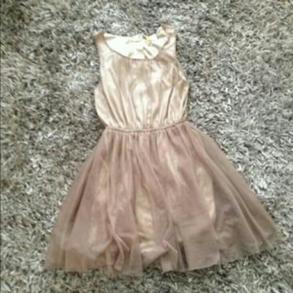 Champagne Party Dress
