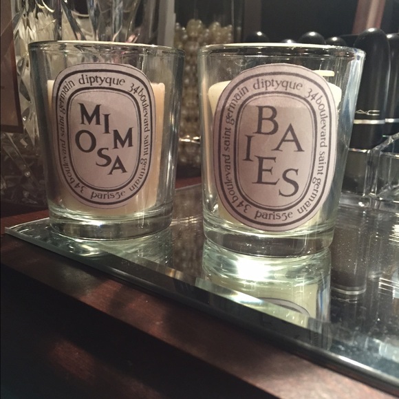 DIY Dyptique candles.