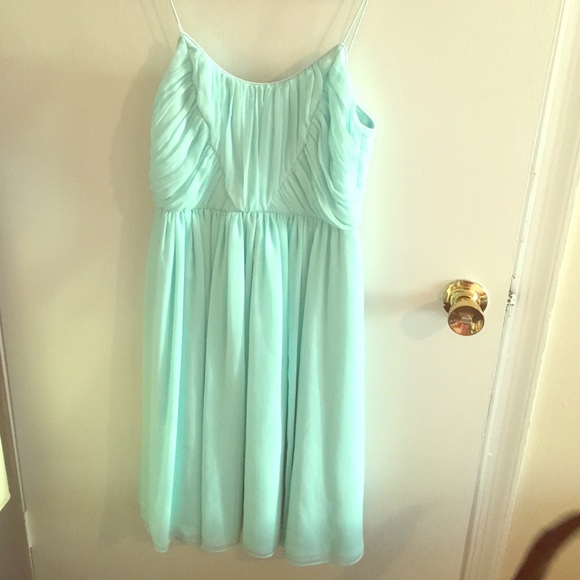 Light blue anthropolgie dress