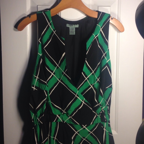 Anthropologie plaid dress 12