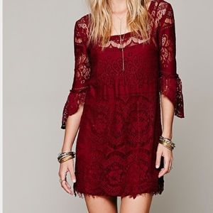 Free People Swinging 60s dress