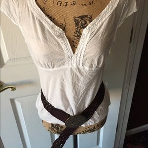 New York and company white top size small