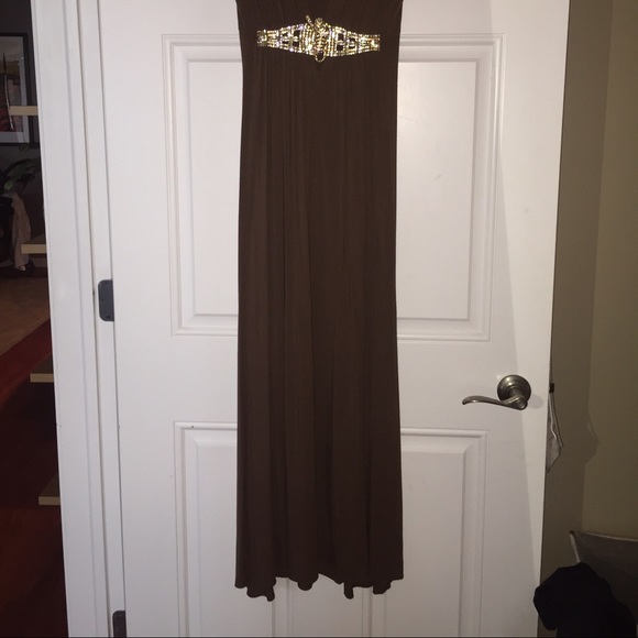 Brown dress, brand name Sky - with tags - Picture 3 of 4