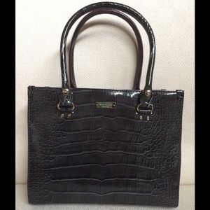 Kate Spade Quinn Patent Leather Tote Handbag