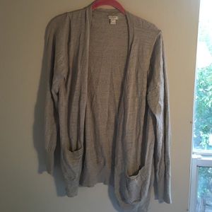 Marled J crew beige cardigan. Size L