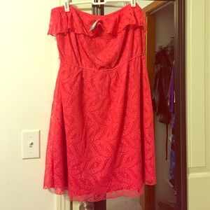Strapless dress