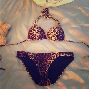 Brand new without tags leopard bikini.
