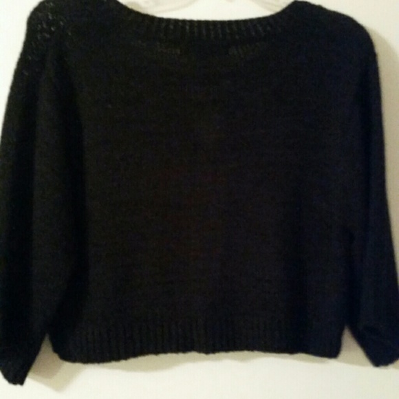 Final markdown Black bolero sweater - Picture 2 of 3