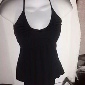 Black halter top. Size Small. Mossimo.