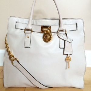Michael Kors Large Hamilton (Vanilla)