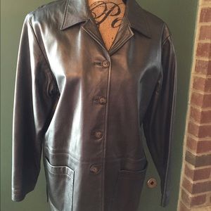 Karen Kane Leather Jacket