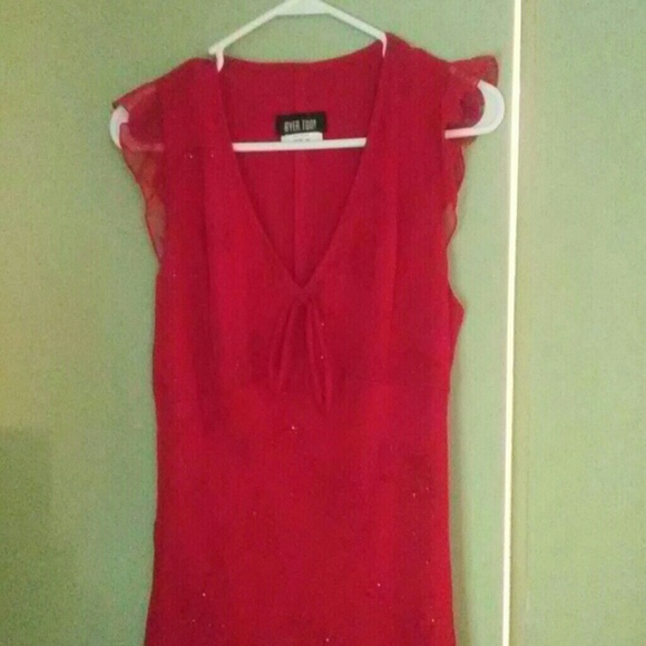 Red Elegant Red Dress