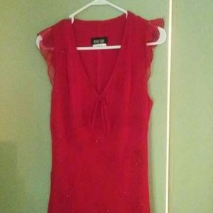 Red Elegant Red Dress