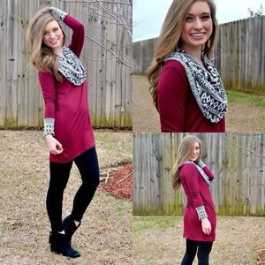 Cranberry Fall Top