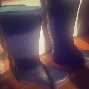 Navy Blue Ugg Rain Boots