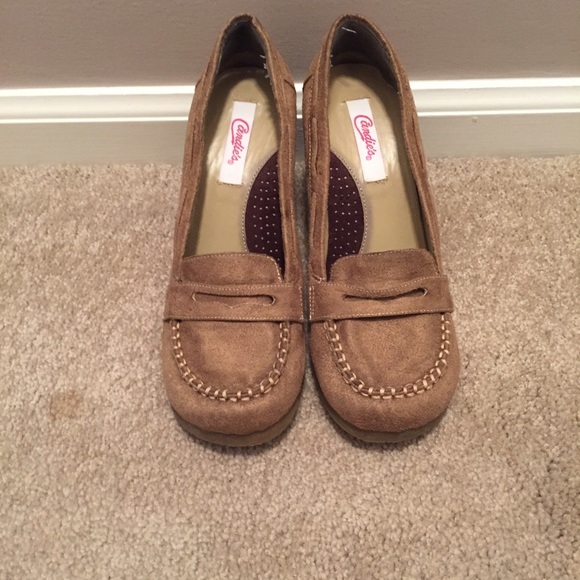 Loafer wedges