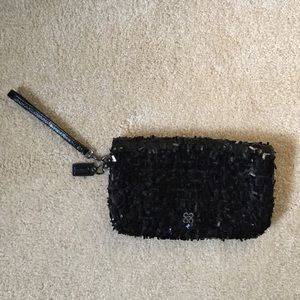 Coach sequin purse