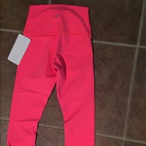 LuLu lemon crop leggings