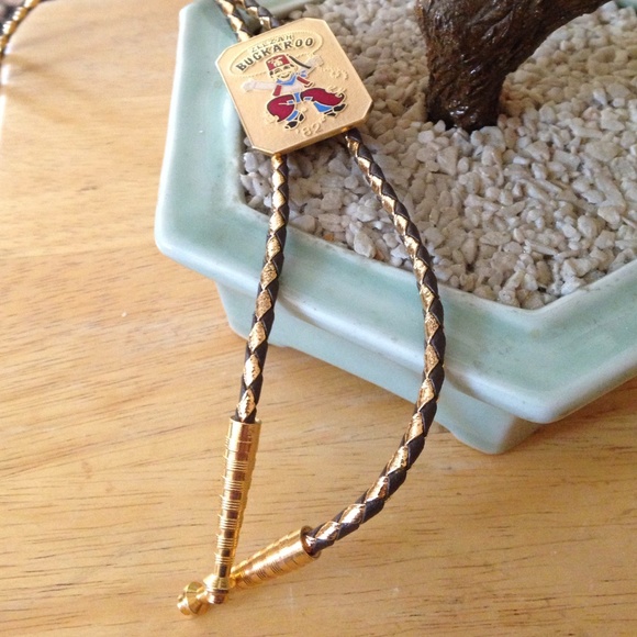 Vintage masonic ZELZAH BUCKAROO bolo - Picture 3 of 3