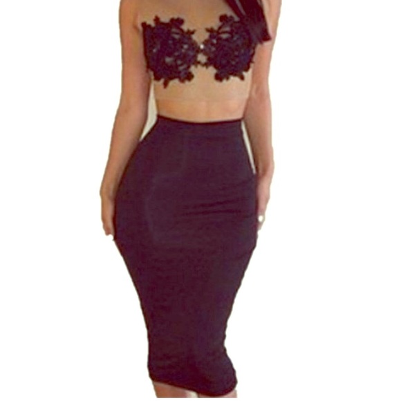 Two piece bandage skirt and top set!! - Picture 1 of 3
