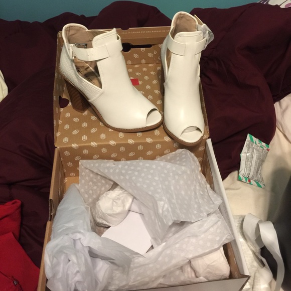 White booties