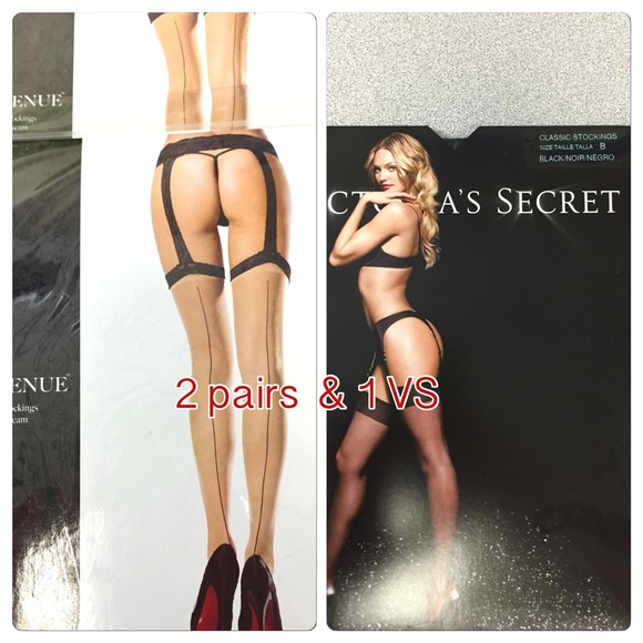 9 pairs of assorted sheers stockings